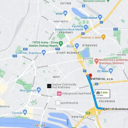 Апартаменты Modern 2 Apt With Free Parking And Wi-fi, Self Check-in Братислава